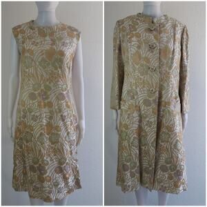 Vintage I.MAGNIN Countess Alexander Dress & Jacket Set Size Medium